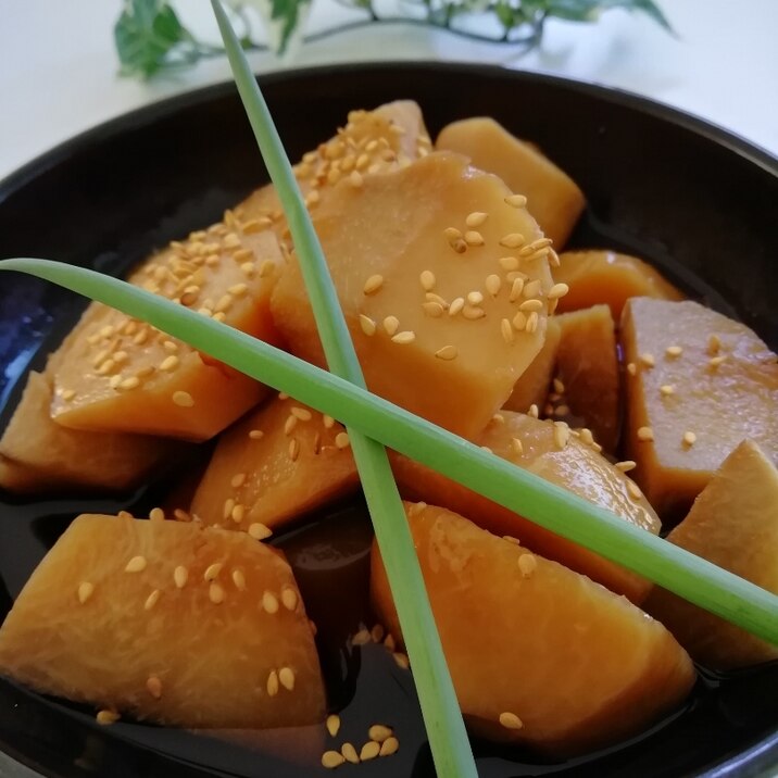 里芋の麺つゆ煮